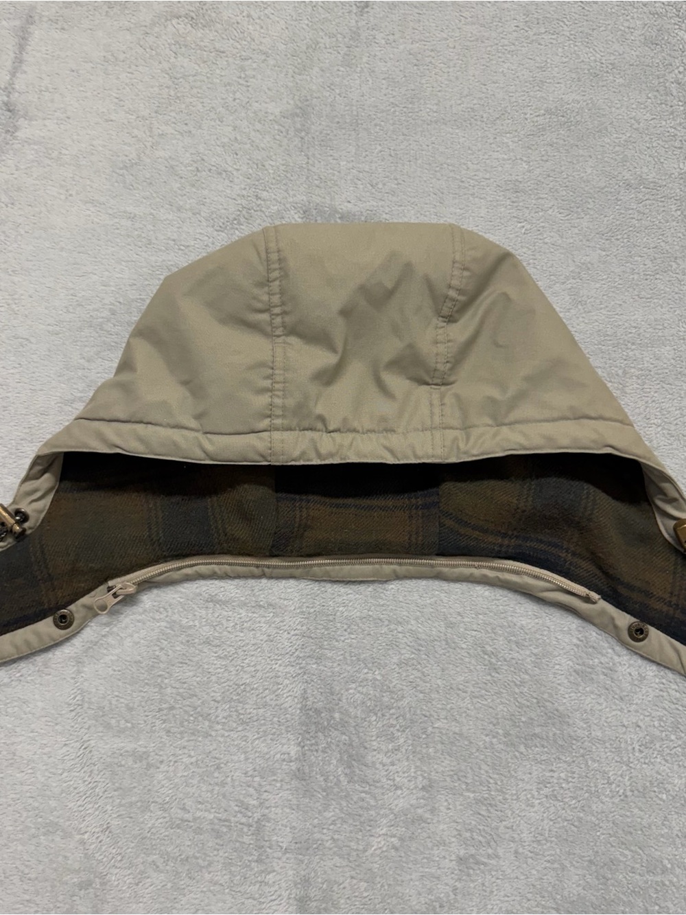 Vintage Pacific Trail Tan Jacket Hood Replacement ONLY 80s 90s